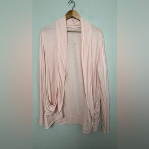 Garnet‎ Hill Linen & Modal Pocket Detail in Blush/Peach Size XL